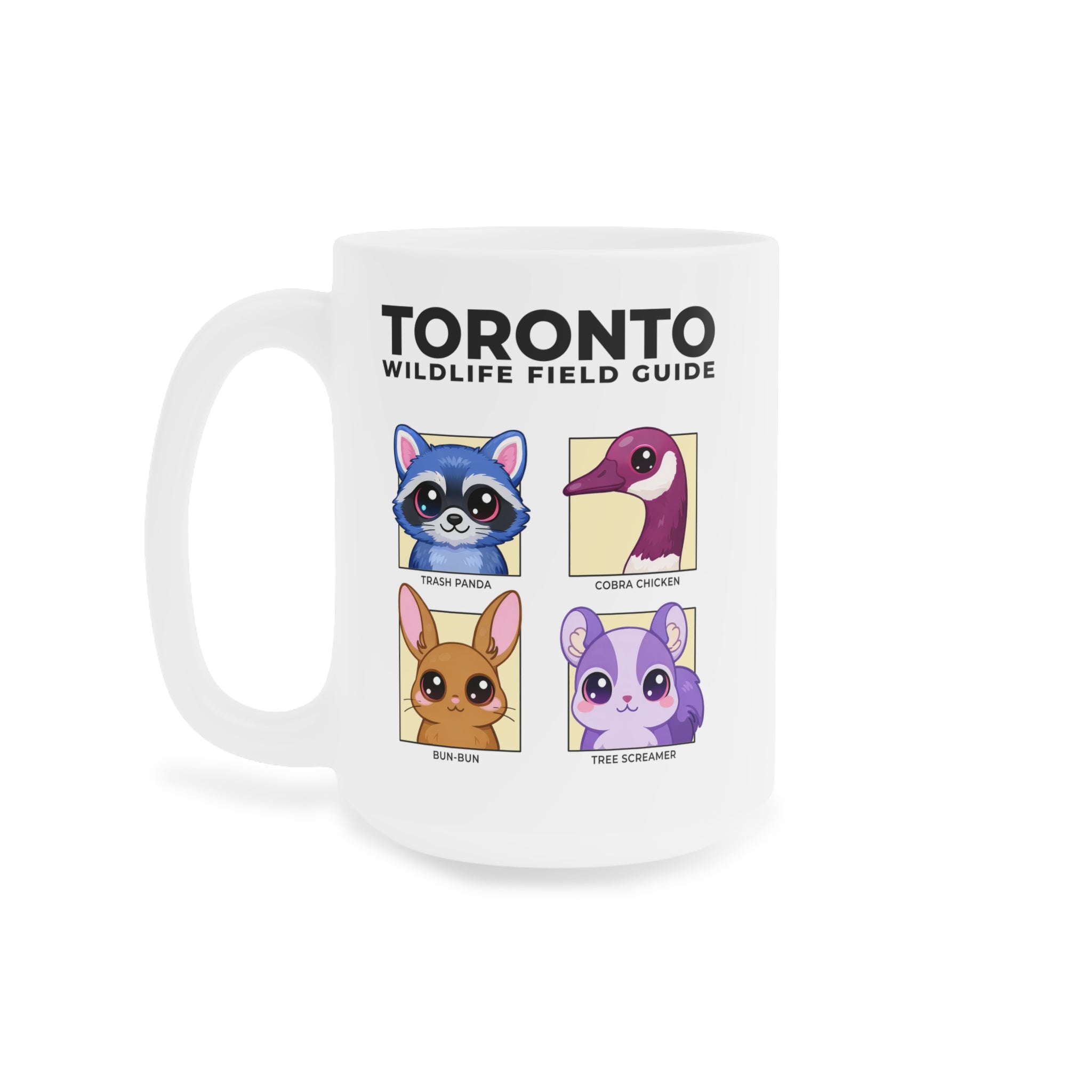 Toronto Wildlife Field Guide - White Glossy Mug