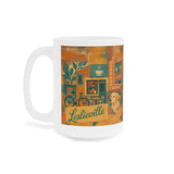 Leslieville - White Glossy Mug