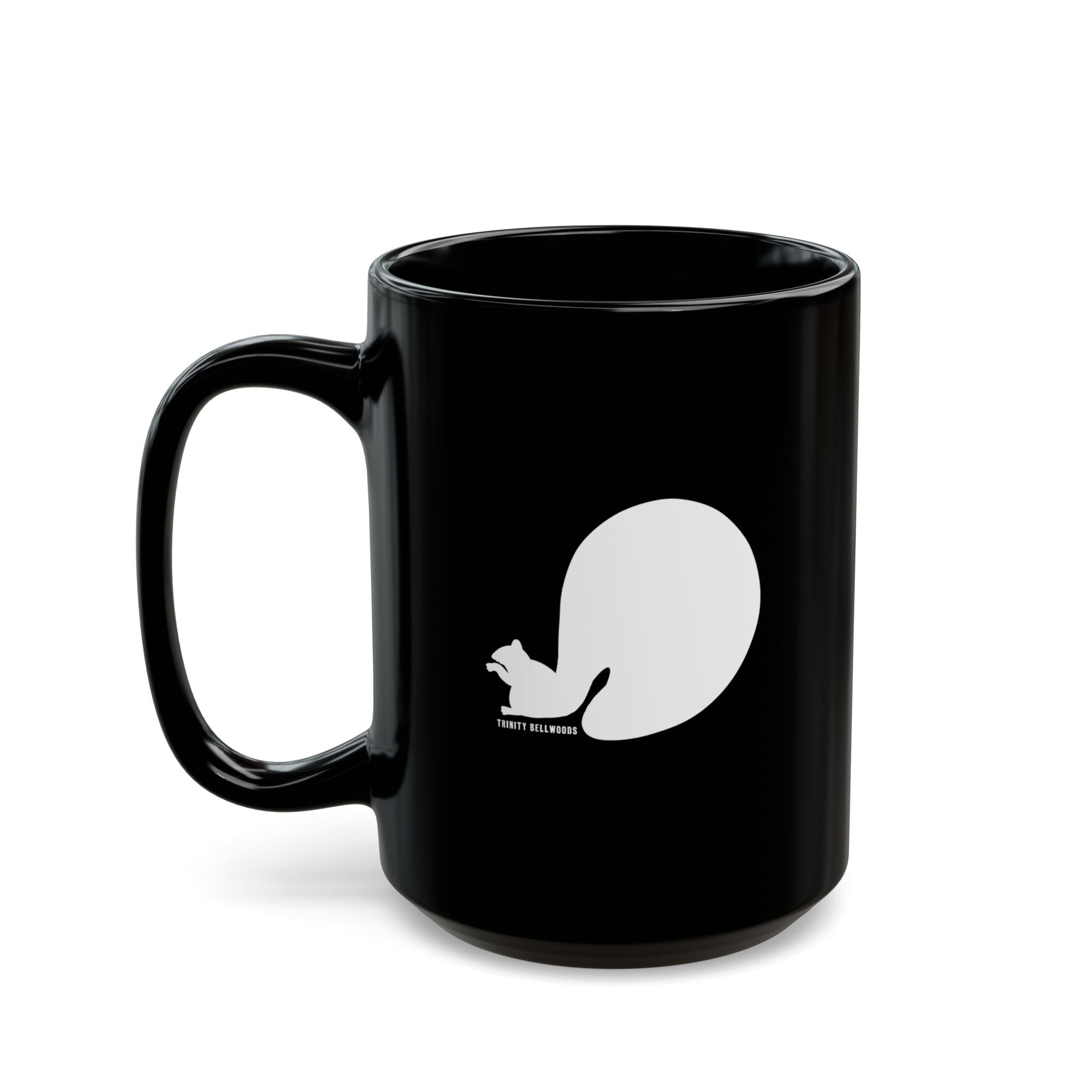 Bellwoods Squirrel - Black Glossy Mug