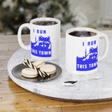 Run This Town - White Glossy Mug