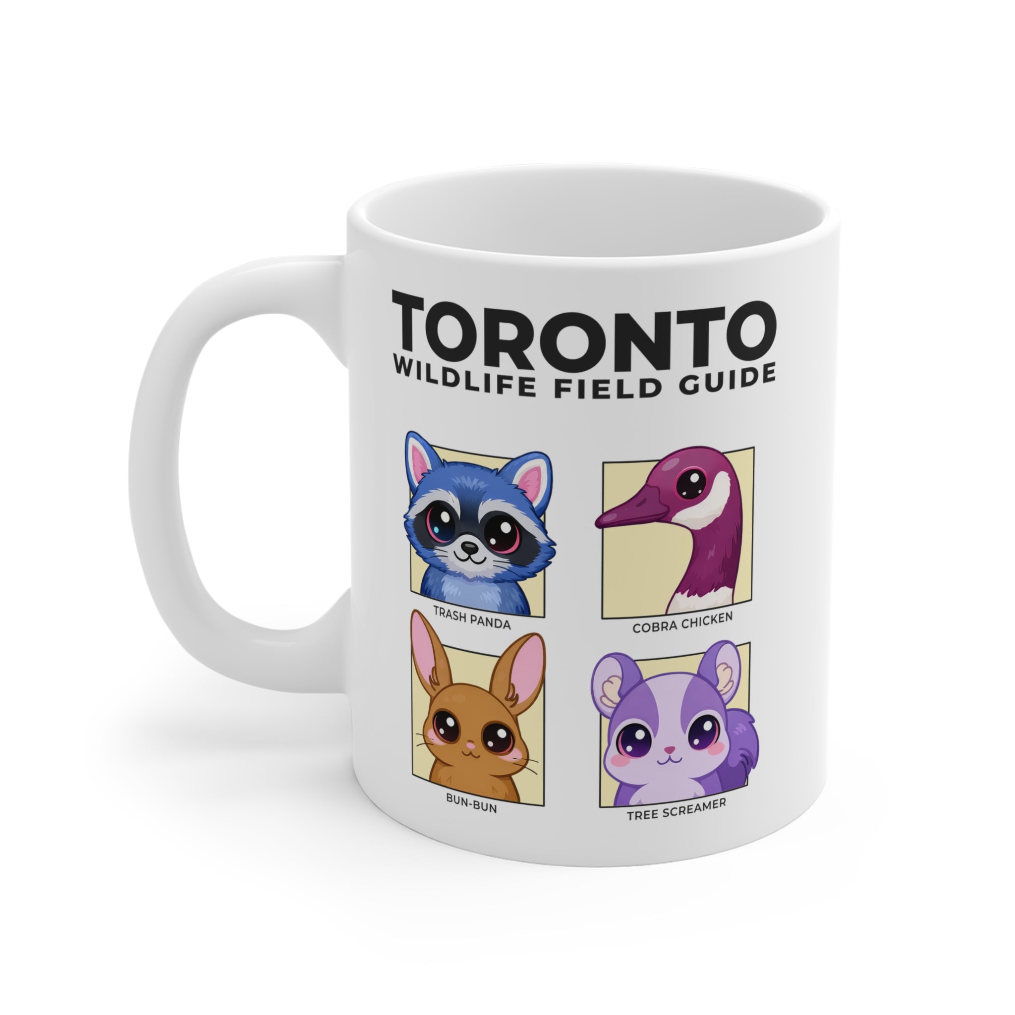 Toronto Wildlife Field Guide - White Glossy Mug