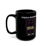 Tequila Bookworm - Black Glossy Mug