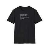 The Weather - Patios - Unisex Short-Sleeve T-Shirt