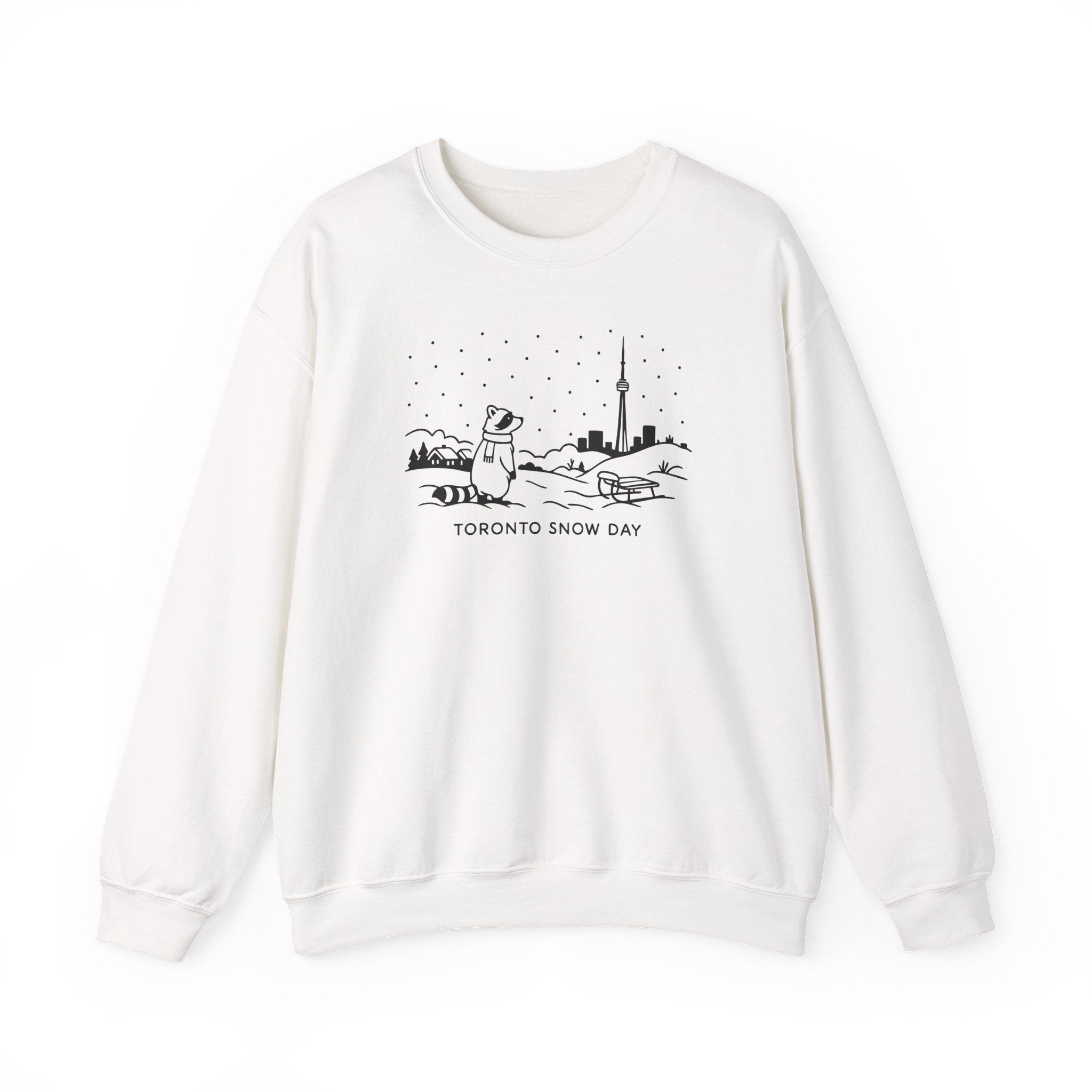 Toronto Snow Day - Unisex Crewneck Sweatshirt