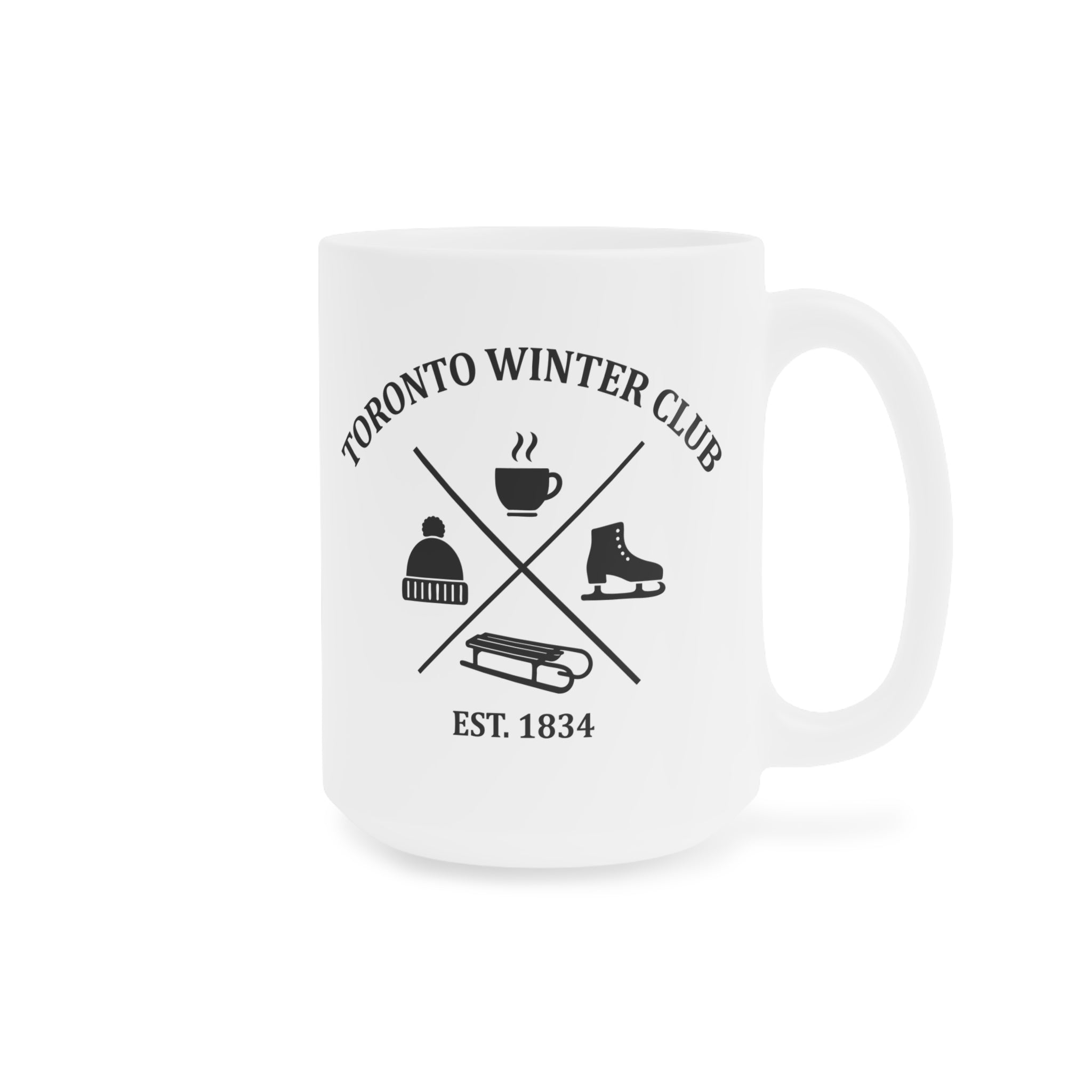 Toronto Winter Club - White Glossy Mug