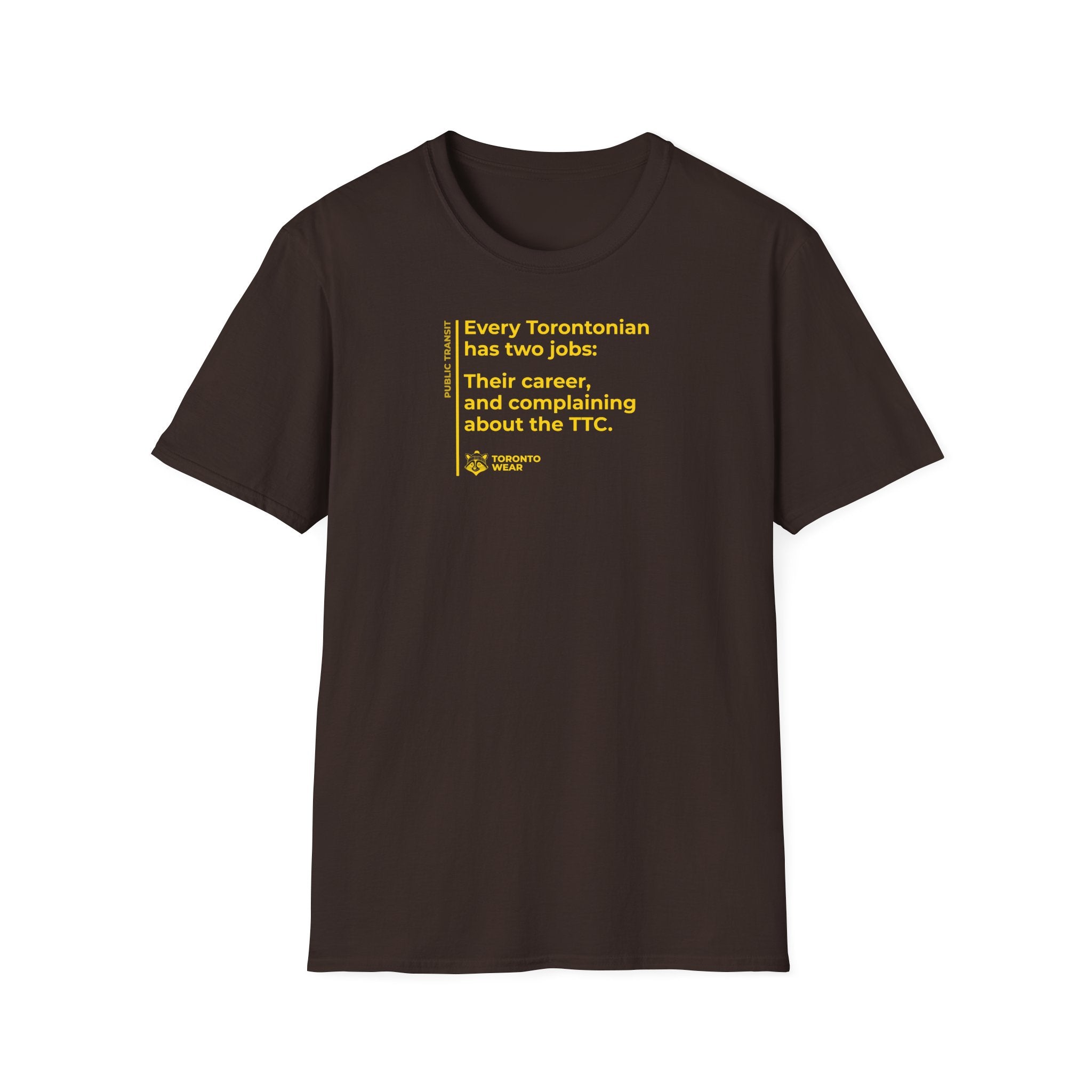 Public Transit - Two Jobs - Unisex Short-Sleeve T-Shirt