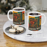 Queen West - White Glossy Mug