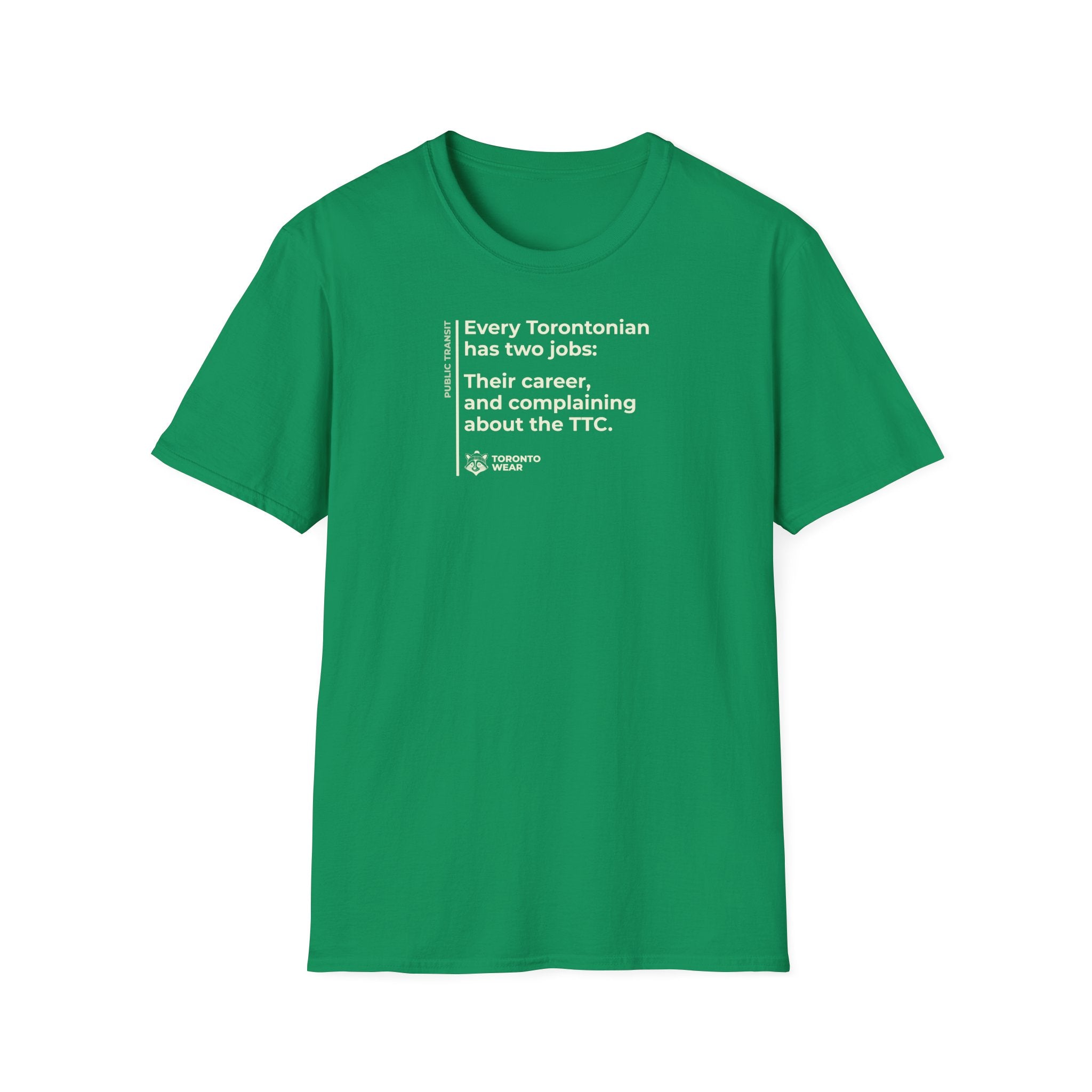 Public Transit - Two Jobs - Unisex Short-Sleeve T-Shirt