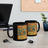 Leslieville - Black Glossy Mug