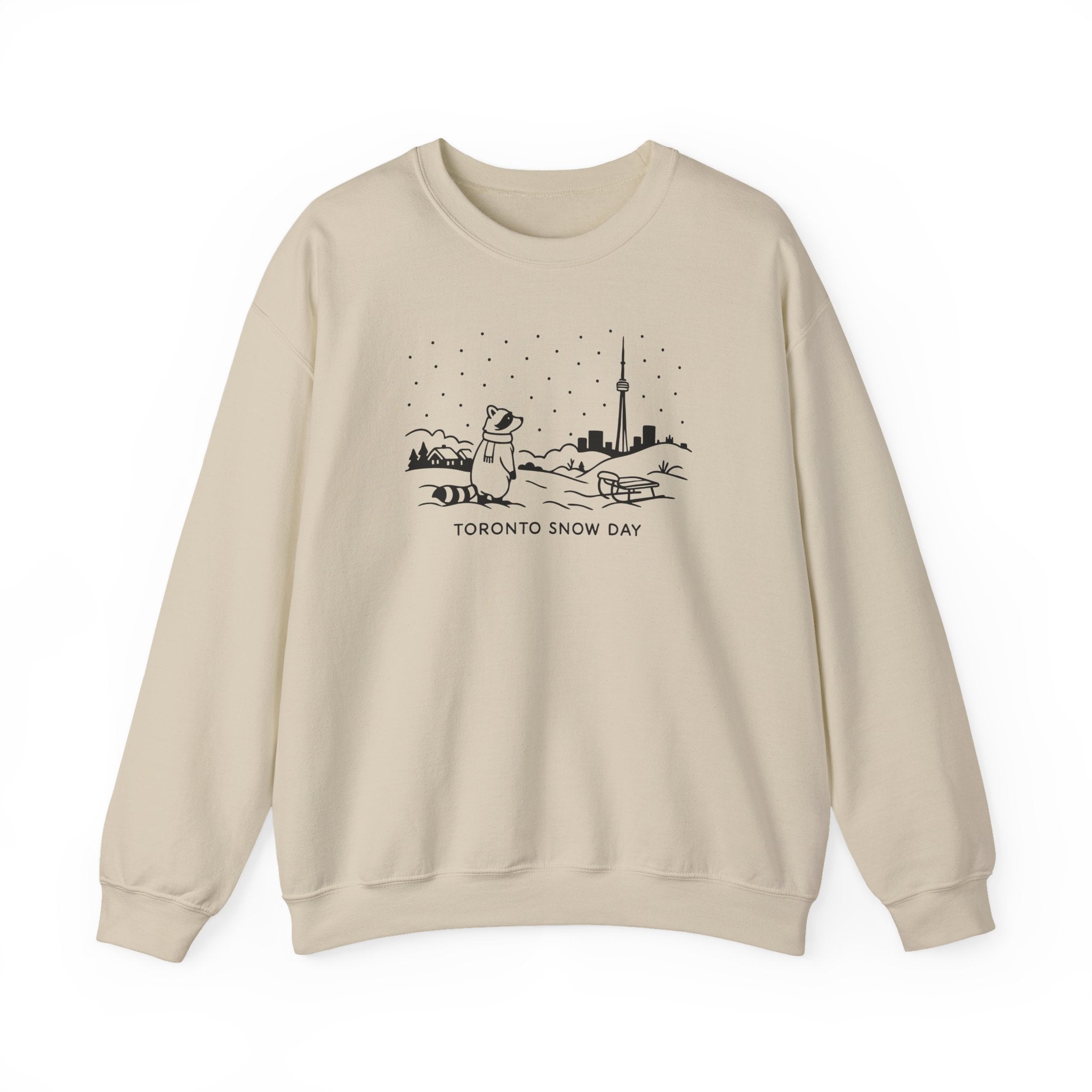 Toronto Snow Day - Unisex Crewneck Sweatshirt