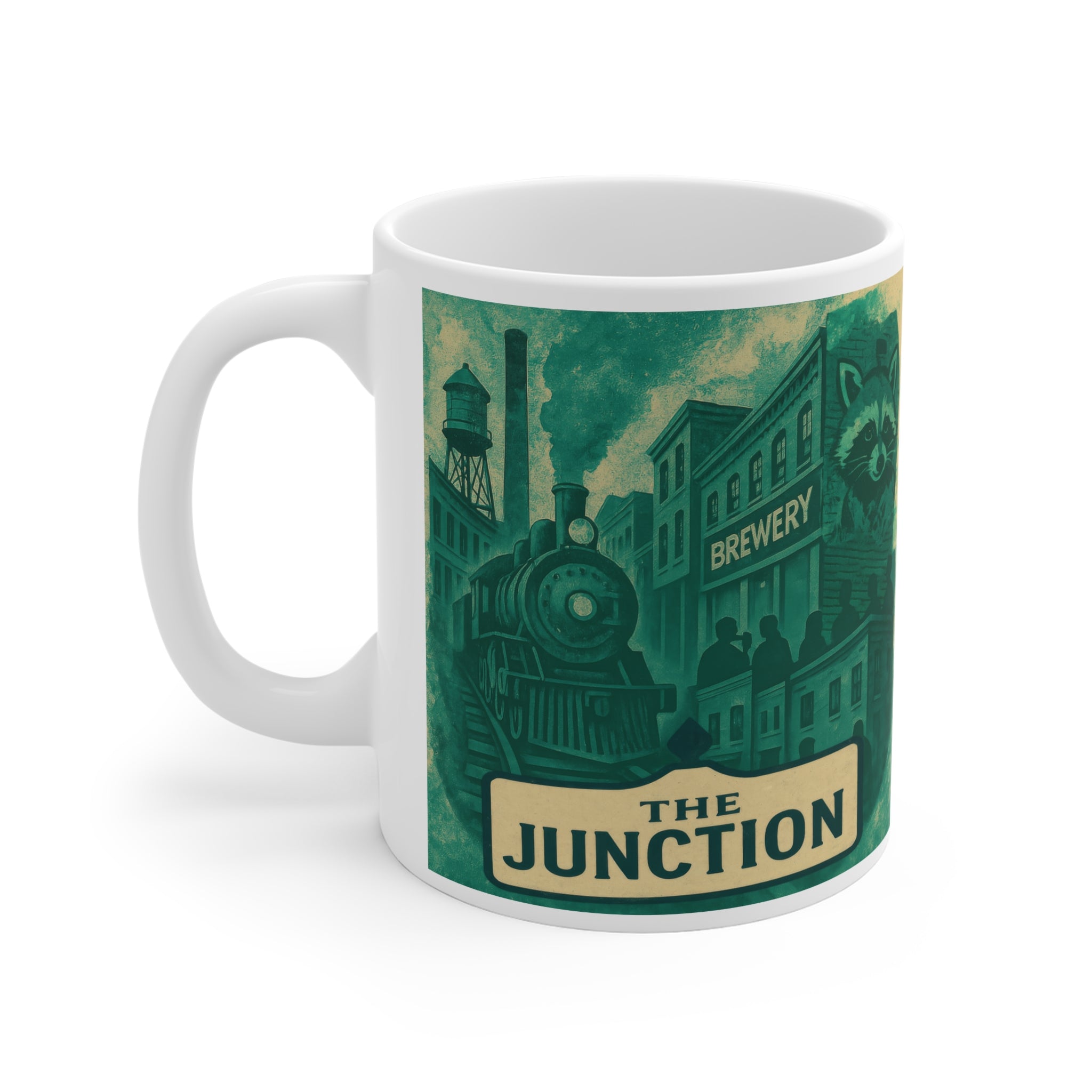 The Junction - White Glossy Mug