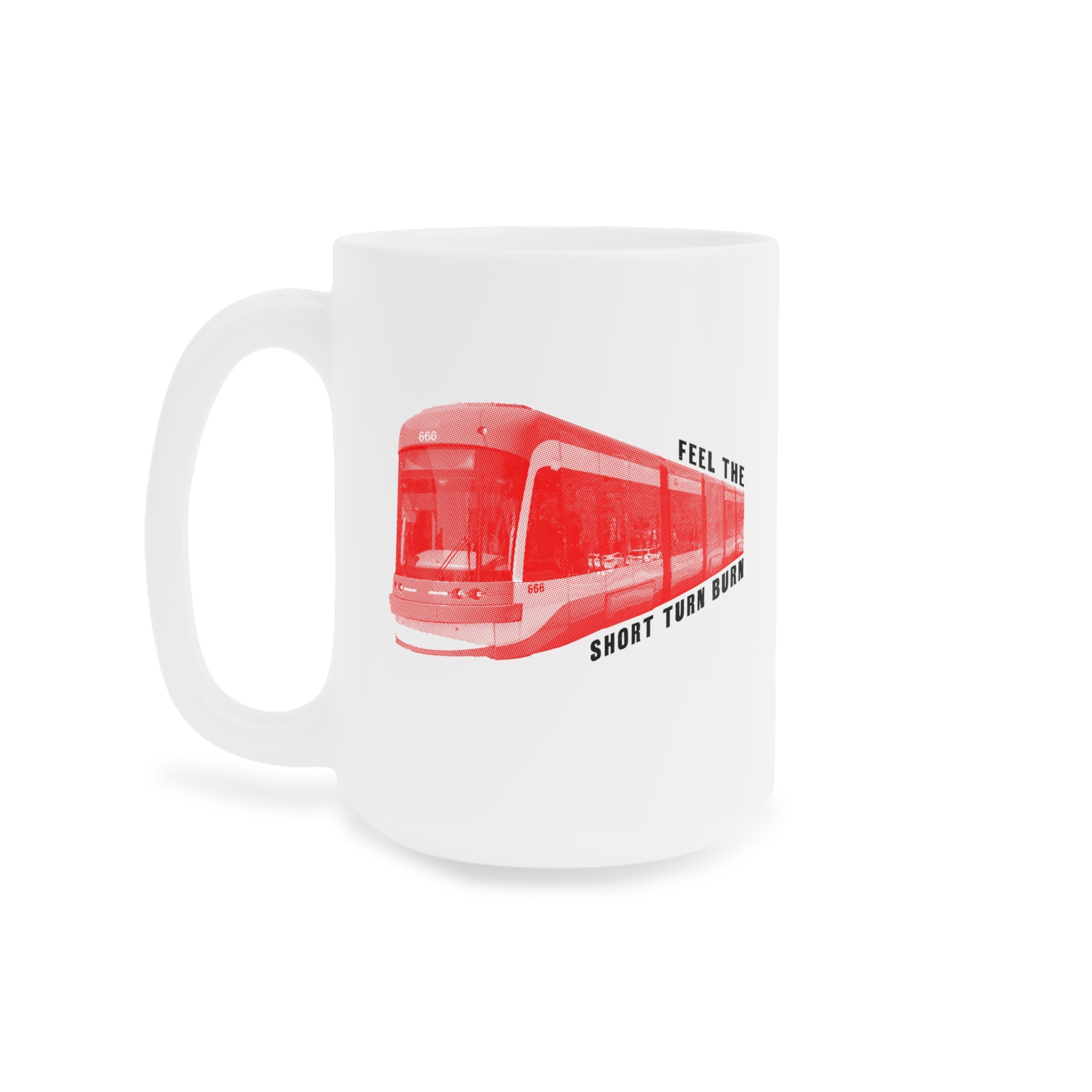 Short Turn - White Glossy Mug