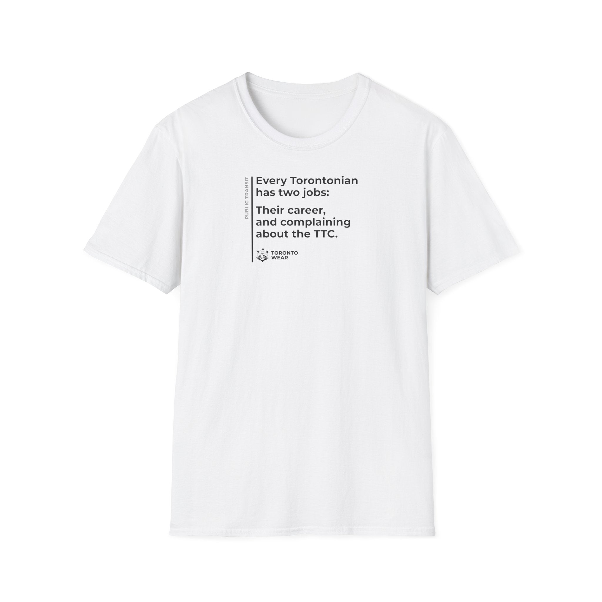 Public Transit - Two Jobs - Unisex Short-Sleeve T-Shirt