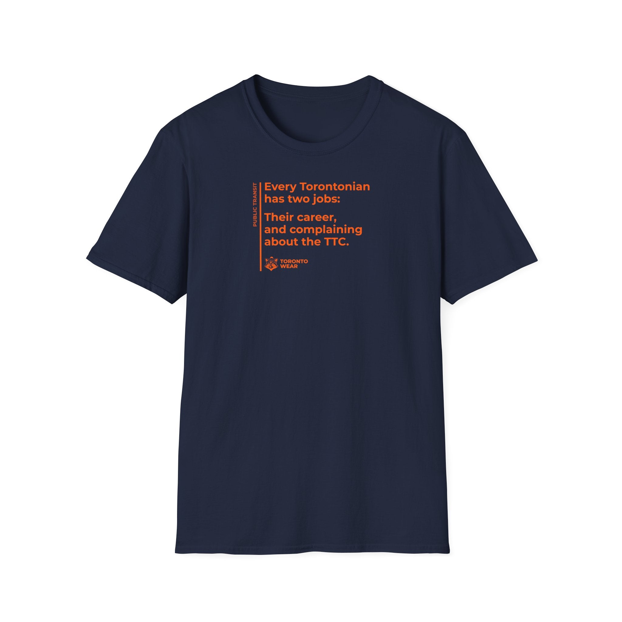 Public Transit - Two Jobs - Unisex Short-Sleeve T-Shirt