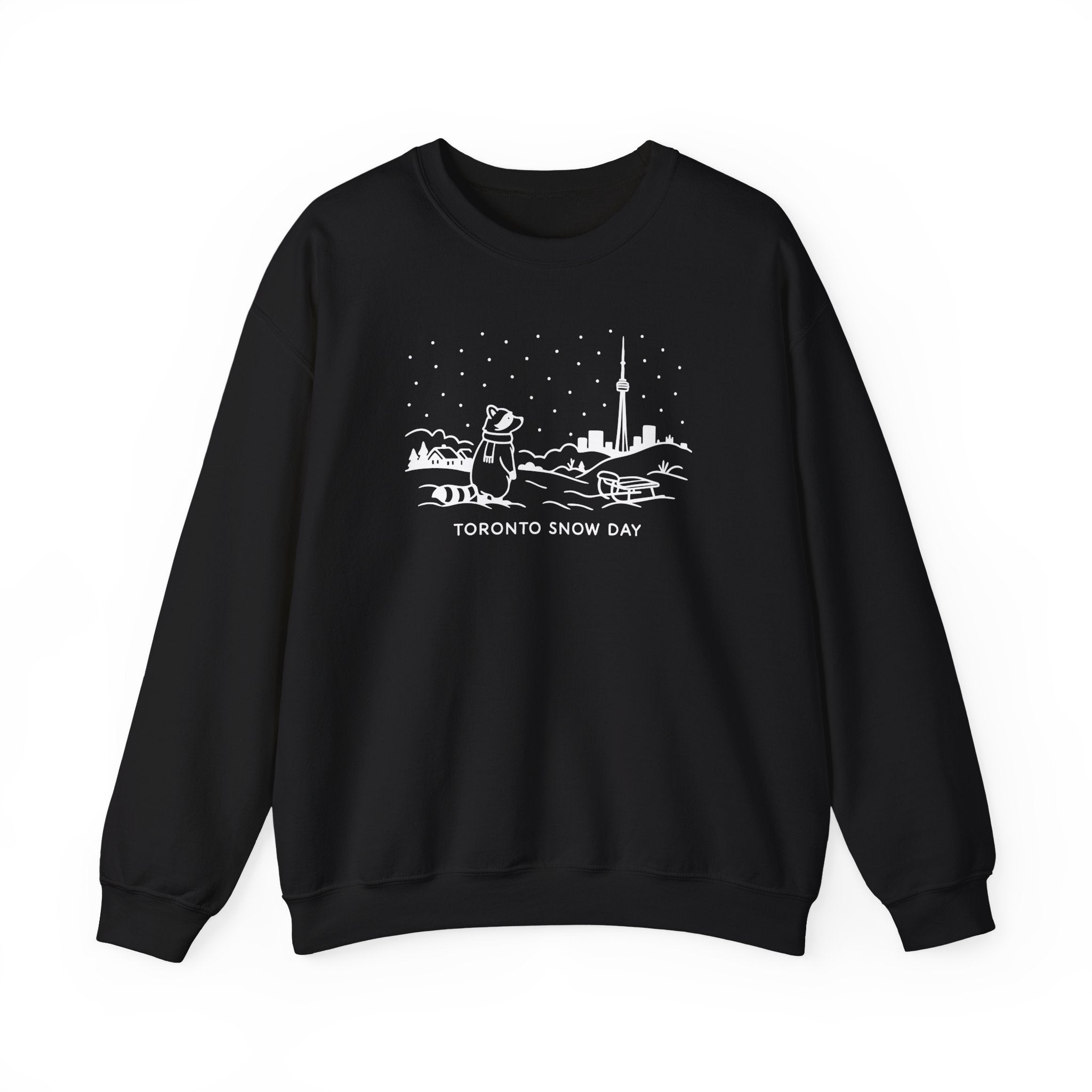 Toronto Snow Day - Unisex Crewneck Sweatshirt
