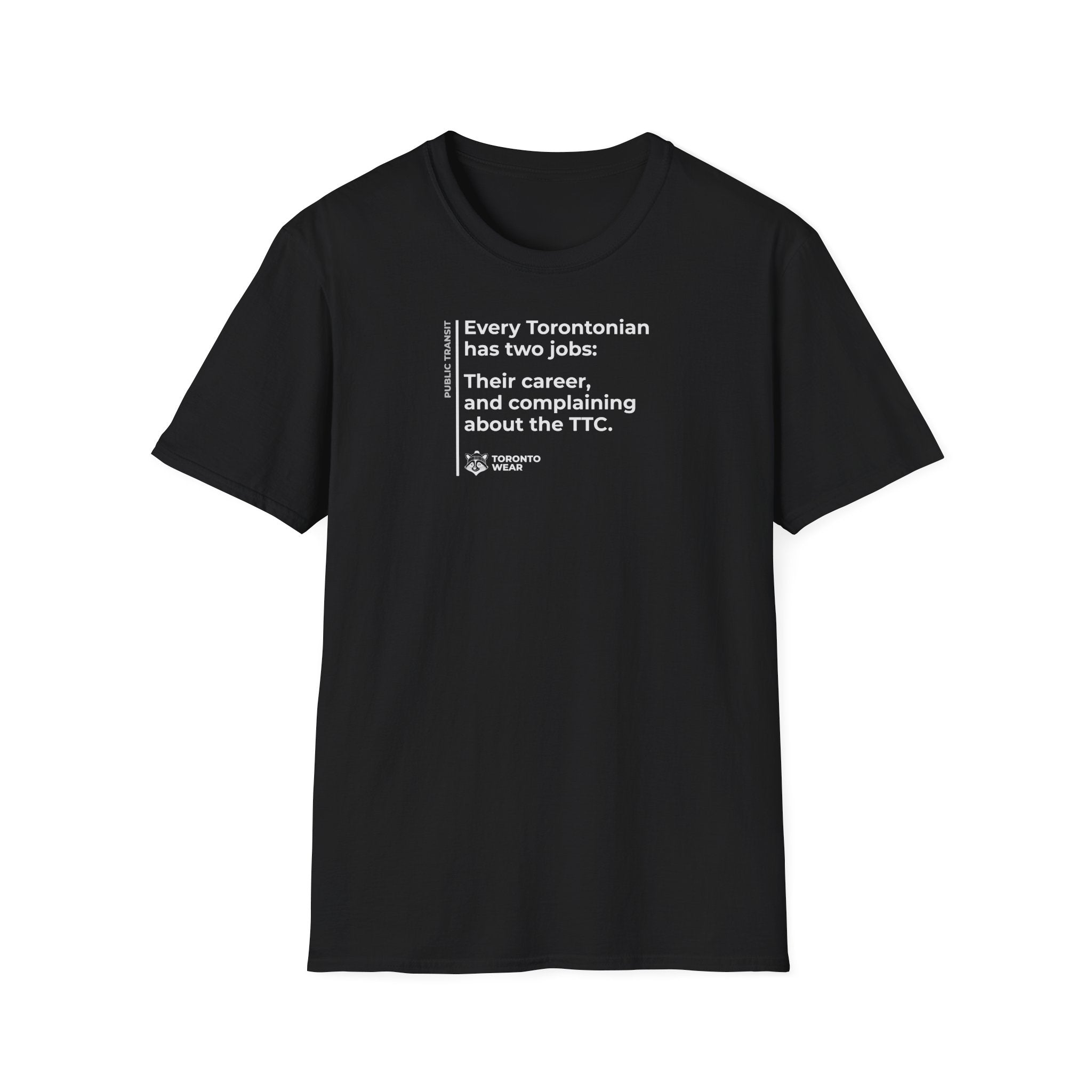 Public Transit - Two Jobs - Unisex Short-Sleeve T-Shirt