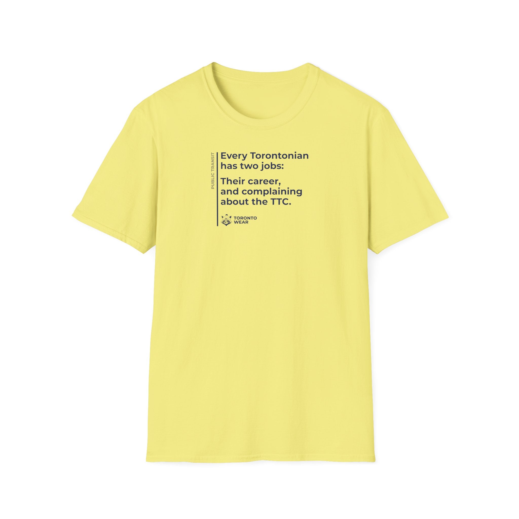 Public Transit - Two Jobs - Unisex Short-Sleeve T-Shirt