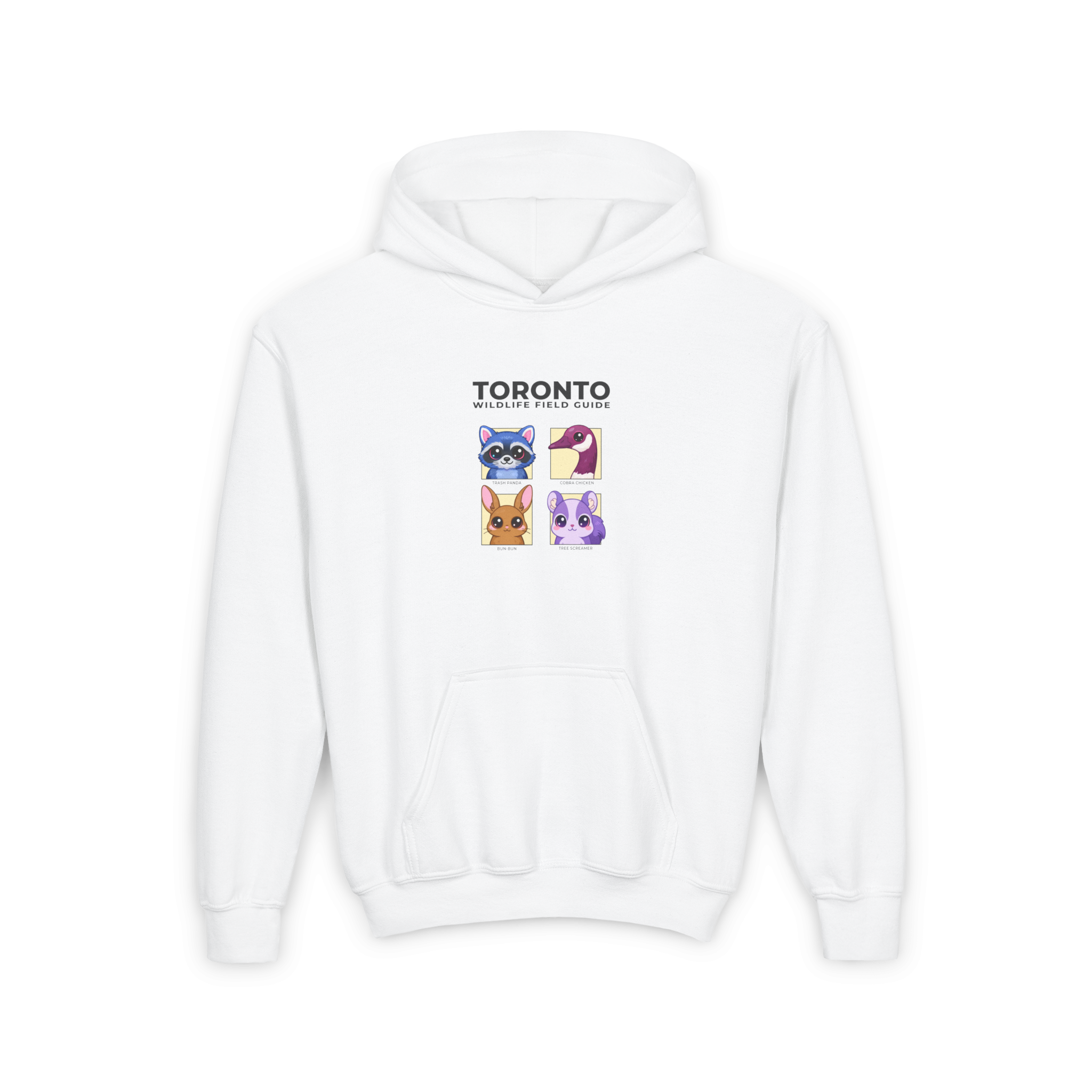 Toronto Wildlife Field Guide - Youth Hoodie