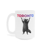 Toronto Raccoon - White Glossy Mug